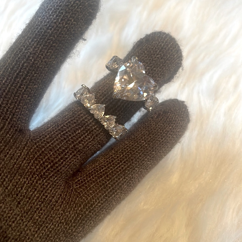 Heart ring / bangle